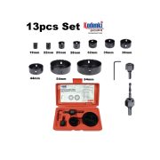 Holesaw Kit Set 13 Pcs – Mata Bor untuk Kayu, Pipa PVC & Gypsum - Image 3