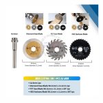 Mini Circular Saw Blade Set untuk Die Grinder Mata Gerinda Gergaji Potong Universal