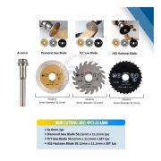 Mini Circular Saw Blade Set untuk Die Grinder Mata Gerinda Gergaji Potong Universal