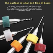 Set Mata Bor PCB Tungsten 10 Pcs – Micro Drill Bit untuk CNC - Image 2