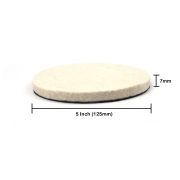 Wool Felt Polishing Pad 4–5 Inch Busa Poles Kaca Mobil Glass Polisher Pad - Image 2