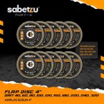 Mata Gerinda Flap Disc 4 Inch – Amplas Tumpuk untuk Kayu dan Besi