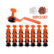 Tile Leveling Spacer Reusable Model Putar Alat Perata Nat Keramik Lantai Marmer Granit