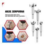 Forstner Drill Bit Set Mata Bor Kayu Papan Engsel Laci Lemari Furniture Woodworking