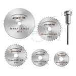 Kepala Mata Gerinda Gergaji Potong Mini Grinder Gurinda Cutting Wheel Disc 6PCS Set