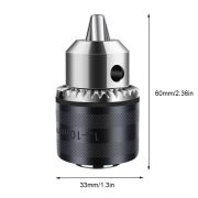 Chuck Key 10mm Adaptor Kepala Bor ke Gerinda 4 Inch M10 Converter Drill Grinder Universal - Image 2