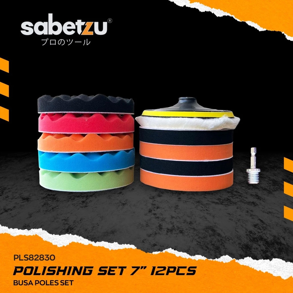 sg-11134201-22110-qz22v2yrb9jv85 Polishing Set 12 Pcs 3, 4, 5, 7 Inch – Busa Poles & Waxing Mobil Motor - Image 1