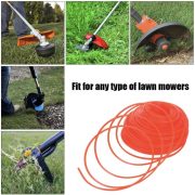 Trimmer Line 2.4mm 20M Square Tali Senar Mesin Potong Rumput Grass - Image 2