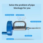 Alat Pembersih Pipa Mampet 10 Meter untuk Closet Sink Wastafel Saluran Air