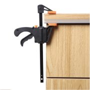 Klem F Quick Release 4 Inch 10cm F Clamp Bar Ratchet Penjepit - Image 3