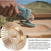 Mata Gerinda Wood Carving Chainsaw Disc – Alat Ukir & Kikir Kayu - Image 3