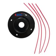 Trimmer Head Nylon 4 Inch Kepala Dudukan Piringan Senar Potong Rumput Universal - Image 4