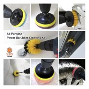 Set Sikat Bor Poles Gosok Pembersih Serbaguna Drill Brush Attachment Universal - Image 2