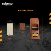 Serut Kayu Manual Mini – Ketam Kayu / Wood Planer - Image 2