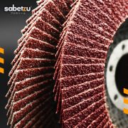 Mata Gerinda Flap Disc 4 Inch – Amplas Tumpuk untuk Kayu dan Besi - Image 4