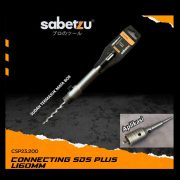 SDS Plus Connecting Adaptor L160mm Hole Saw Mata Bor Beton Bobok Tembok Universal