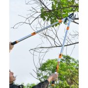 Teleskopik Pruning Shears Gunting Dahan Ranting Gagang Panjang Pohon Tinggi Alat Kebun - Image 4