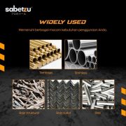 Sabetzu Grinding Wheel 4 Inch Batu Mata Mata Gerinda Poles Besi 4Inch x 6mm - Image 5
