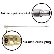 Extension Rod High Pressure Quick Release Sambungan Gun Jet Cleaner Pressure Washer - Image 2