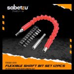 Flexible Extension Adaptor Set 12 PCS Kepala Bor Obeng Magnetic Screwdriver Bit Universal