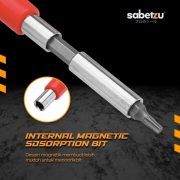 Flexible Extension Adaptor Set 12 PCS Kepala Bor Obeng Magnetic Screwdriver Bit Universal - Image 3