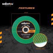 Mata Gerinda Batu Potong Besi 4 Inch Untuk Stainless & Cutting - Image 2