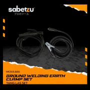 Welding Earth Clamp Set 5 Meter Kabel Las Massa Ground Clamp Kepala Tang Las Heavy Duty