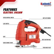 Jigsaw Saw Machine Mesin Gergaji Potong Kayu Triplek Electric Jig Saw Cutter Serbaguna - Image 3