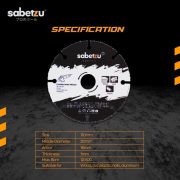 Carbide Multi Wheel 4 Inch Mata Gerinda Potong Kayu PVC Besi Multi Material - Image 2