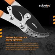 Teleskopik Pruning Shears Gunting Dahan Ranting Gagang Panjang Pohon Tinggi Alat Kebun - Image 3