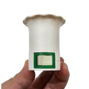 Fitting Lampu E27 Steker Colokan Dinding Fiting Lampu Tembok Socket Universal - Image 2