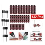 Set Amplas Drum 132 Pcs – Refill Ring Mandrel untuk Mini Grinder
