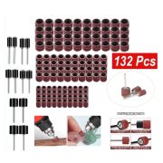 Set Amplas Drum 132 Pcs – Refill Ring Mandrel untuk Mini Grinder
