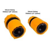 Konektor Selang Air Quick Release 1/2, 3/8, 5/8, 3/4 Inch – Adaptor Keran Male Female - Image 3