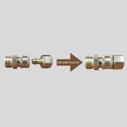 Adaptor Nepel Kopler Konektor Quick Release M22 1/4 Male Female Jet Cleaner Pressure Washer - Image 5