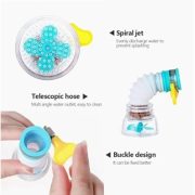 Filter Keran Air Batu Ion Fleksibel 360 Derajat Penyambung Kran Dapur Anti Splash Hemat Air - Image 3