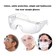 Kacamata Safety Goggles Bening Transparan untuk Lab & APD Medis
