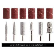 Kepala Mata Bor Mini Drill Gerinda Dremel Diamond Mounted Amplas Kikir Nail - Image 3