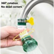 Filter Keran Air Batu Ion Fleksibel 360 Derajat Penyambung Kran Dapur Anti Splash Hemat Air - Image 4