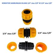 Nepel Konektor Selang Air 1/2, 3/4, 5/8 Inch – Adaptor Male Female Kuat & Anti Bocor - Image 8