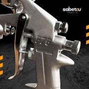 Spray Gun F75 400ml Air Spray Gun Kompresor Angin Tabung Atas Cat Mobil Motor Heavy Duty - Image 3