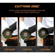 Mata Mesin Gerinda Diamond Blade 4 Inch Turbo Cut Multi Fungsi Dry Wet untuk Besi Kayu Batu PVC Granit - Image 3