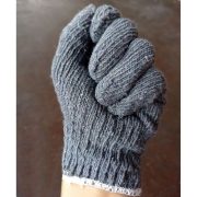 Sarung Tangan Safety Kerja Benang Rajut Tebal Anti Licin Hitam Abu Serbaguna Glove - Image 4